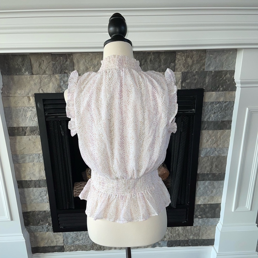 Juniors size Large Sleeveless Blouse NWOT - Picture 3 of 8